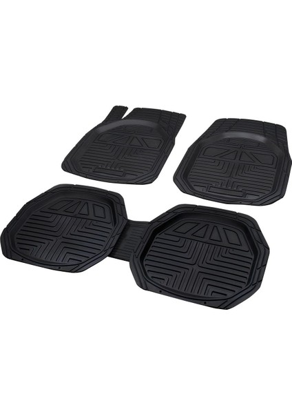 Daewoo Damas ile Uyumlu Ekstra Plus Siyah 3D Havuzlu Universal Paspas