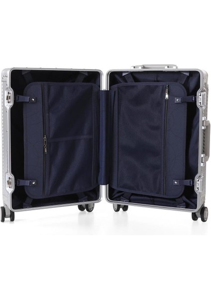 Ccs 5251 Çekçekli Alüminyum Kasa Kabin Valiz Gri fırsatları