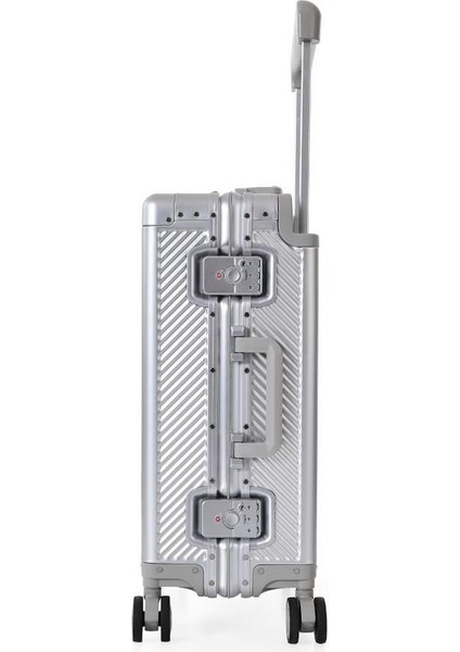 Ccs 5251 Çekçekli Alüminyum Kasa Kabin Valiz Gri indirimleri