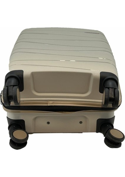 Las Vegas Polo Polipropilen Büyük Boy Valiz Bej fiyatları