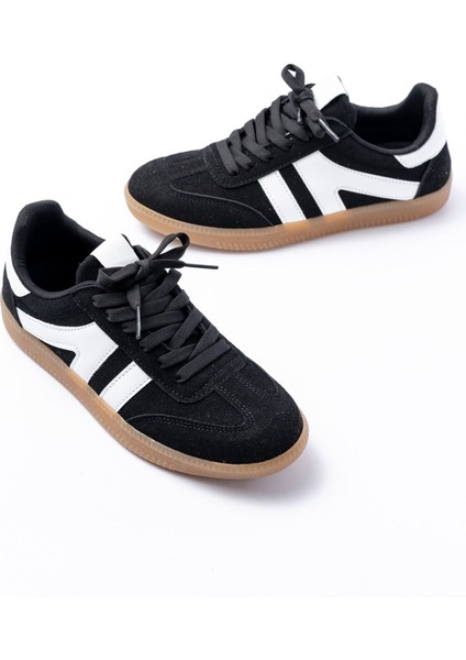 M-1004 Süet Bağcıklı Termo Taban Günlük Kadın Spor modelleri