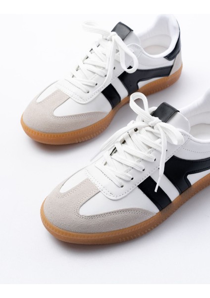 M-1004 Süet Bağcıklı Termo Taban Günlük Kadın Spor fırsatları