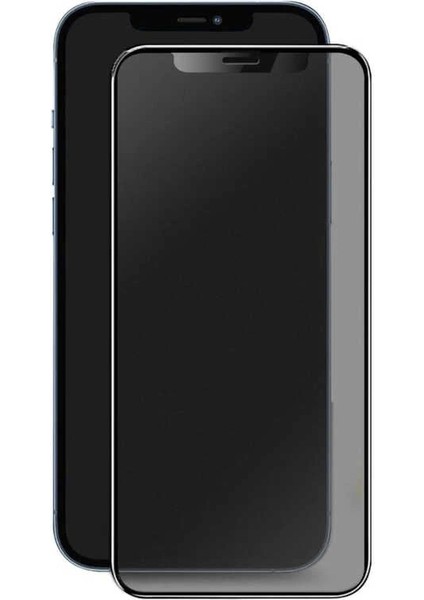 Apple iPhone 15 Plus Uyumlu Hayalet Ekran Koruyucu Davin Privacy Mat Seramik Ekran Filmi