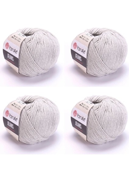Jeans No:49 Açık Gri 4'lü Paket