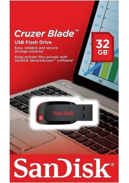 Cruzer Blade 32GB USB Flash Bellek