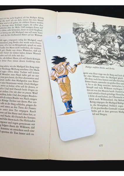 Goku & Vegeta Kitap Ayracı modelleri