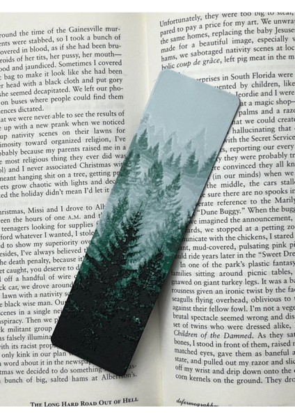 Pine Forest Kitap Ayracı