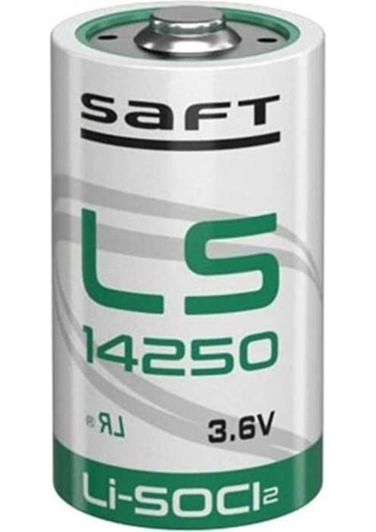 Saft LS14250 3.6V Lityum 1/2AA Pil Fransız Malı
