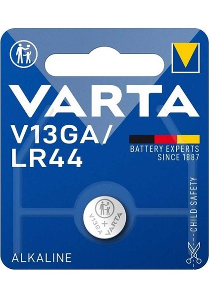 LR44 V13GA AG13 Alkalin Pil