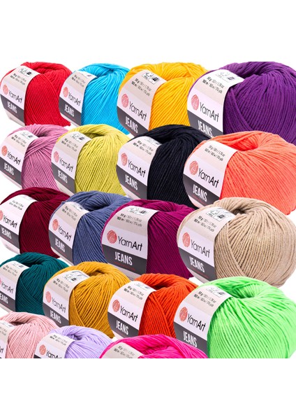 Jeans Neon Yeşili No:60 4'lü Paket indirimleri
