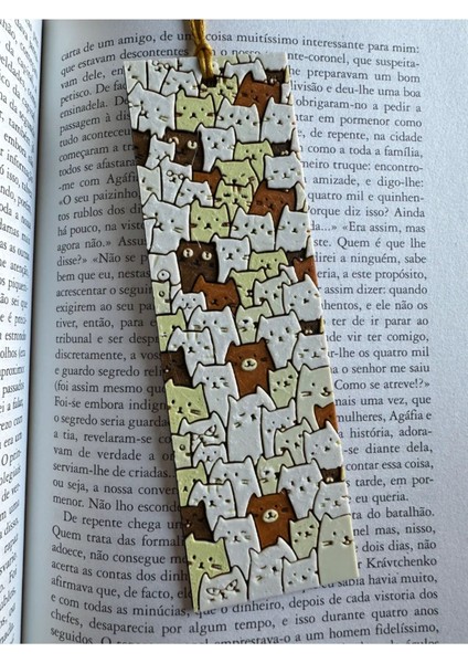 Tatlı Kediler Kitap Ayracı