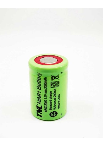 Tnl 4/5sc 2000MAH Ni-Mh Şarj Edilebilir Matkap Pili
