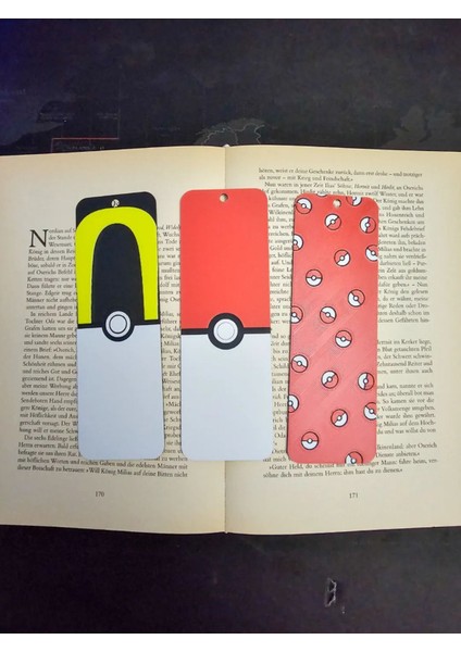 Pokeball Kitap Ayracı