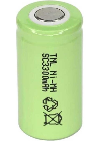 Tnl 1.2V 3300MAH Sc Boy Başlıksız Şarjlı Süpürge / Matkap Pili
