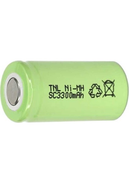 Tnl 1.2V 3300MAH Sc Boy Başlıksız Şarjlı Süpürge / Matkap Pili