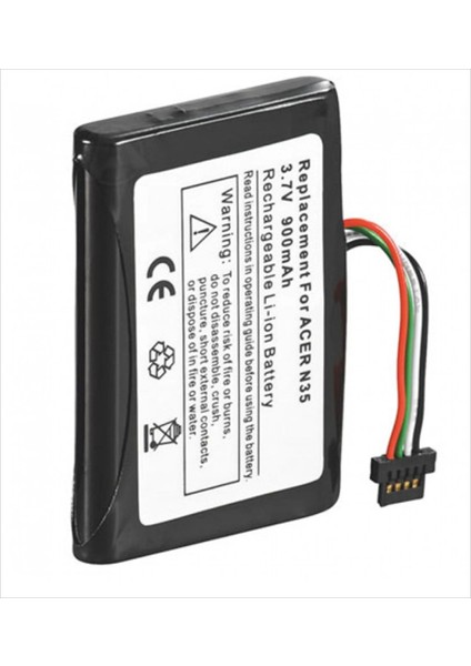 Pda Pili Için Acer N35,N35SE,FORAIRIS NC05,NC05A, Bluemedıa PS1020, Navman Pin 570, Typhoon Myguide 3600,3610,3620
