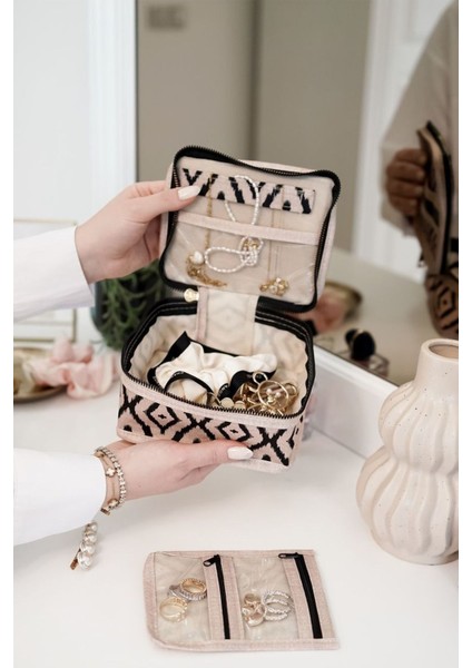 Bohe Seyahat Takı Düzenleyici Çanta, Valiz Içi Mini Çanta fırsatları