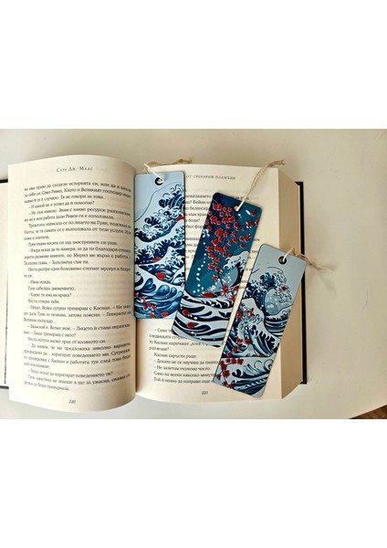Cherry Blossom Tide Kitap Ayracı modelleri