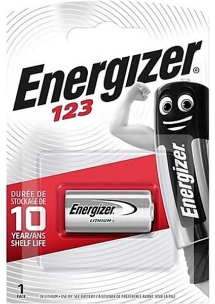 CR123A 3V Lityum Pil Tekli Ambalaj