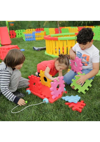 Arabalı Puzzle 12 Parça – Eğitici ve Eğlenceli Puzzle Seti | Anaokulu ve Kreş Için