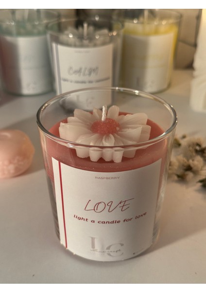 Ahududu Kokulu Soya Wax Mum fiyatları