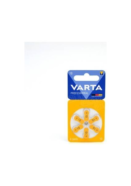 10 Numara Işitme Cihazı Kulaklık Pili