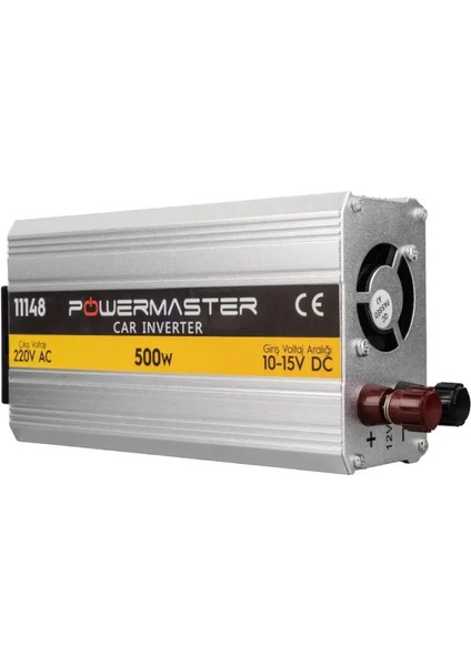 Powermaster PM-11148 12 Volt 500 Watt Modifiye Sinus Inverter