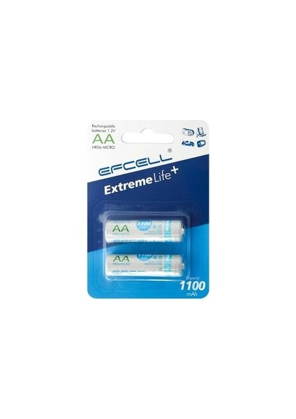 Efcell Extreme Life+ 1100MAH Aa Pil