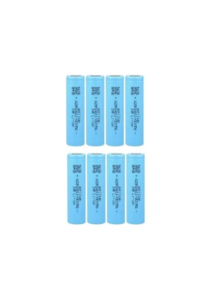 Aspilsan INR18650A28 3.7V 2800MAH 25A Discharge Şarjlı Li-Ion Pil - 8 Adet Set