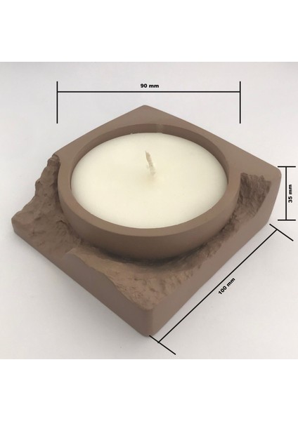 Anıları Uyandıran Kahve Doğal Mum Hediye Edilesi Huzur Kahve Esanslı Wax Mum