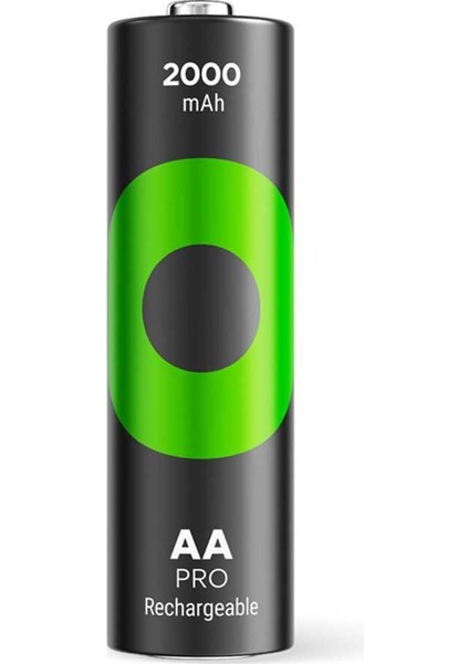 Gp Pro Recharge Aa 2000MAH 6'lı Kart Şarjlı Pil