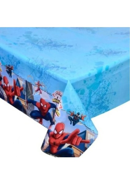 Spiderman (Örümcek Adam) Plastik Doğum Günü Parti Masası Örtüsü