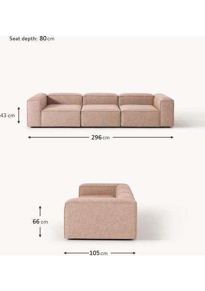 Most Mollis 3 Modül Kanepe Koltuk 09 Bej Keten Kumaş Yataş Sünger (Evinize Teslim) modelleri