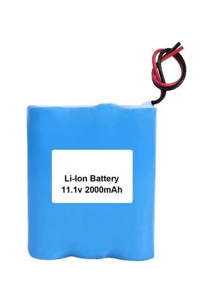 11.1V 2A Li-On Bms'li Batarya