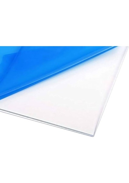 Orta Yan Sehpa Kişiselleştirilebilir Akrilik Pleksi Levha Parça Plaka (3.2 mm - Çoklu Renk Seçeneği)