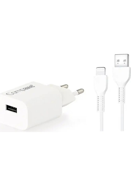 CTA-524ULB24 12W 5V 2.4A USB 3.0 + USB To Lıghtnıng Şarj Cihazı Seti