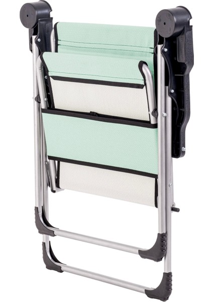 Bardaklıklı Piknik Ve Kamp Sandalyesi 140kg Taşıma Renk: Su Yeşil modelleri