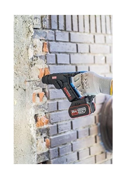 KUC50.91 20VOLT Kömürsüz 1.7j Profesyonel Sds-Plus Pnömatik Şarjlı Matkap + 10MM Mandren (Akü Dahil Değildir)