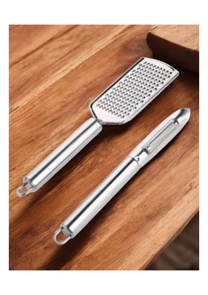 Paslanmaz Çelik Rende ve Soyacak Penir Çikolata Zencefil Patates Limon Rende ve Soyacak 2'li Set fiyatları