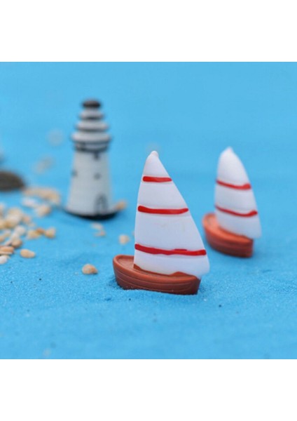Minyatür Yelken Kayık 2,9cm Silikon Kalıp K-257