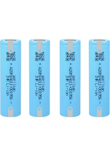 4 Adet Aspilsan A28 Puntalı 3.7V 2800MAH 25A Discharge Şarjlı Li-Ion Pil