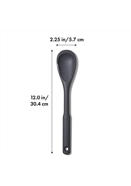 - Good Grips Silikon Pişirme ve Karıştırma Kaşığı, Karabiber Tanesi, Tek Boy, Isıya Dayanıklı, Karabiber Tanesi
