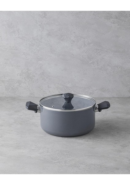 Home Prego Cerawell Tencere 24 cm Gri