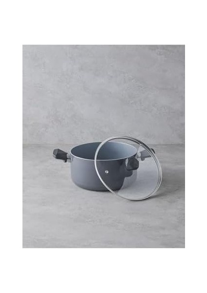 Home Prego Cerawell Tencere 24 cm Gri