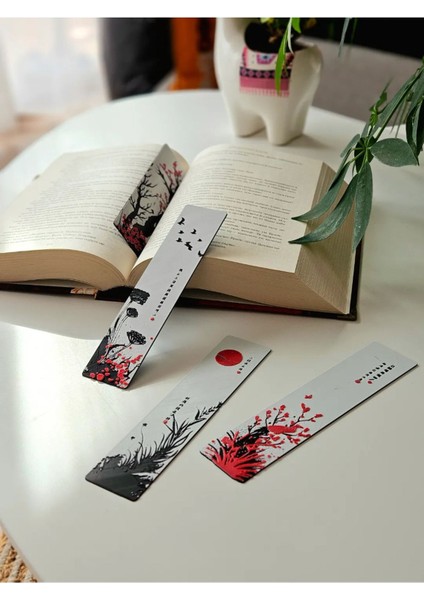 Red Blossom Kitap Ayracı modelleri