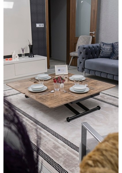 Home Üst Tabla Mdf Antiklayt Oval Köşe Alt Ayak Siyah indirimleri