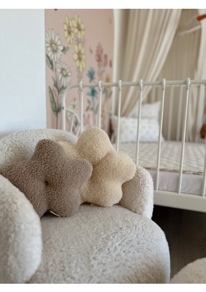 Flowers Bebek Çocuk Odası Çiçek Yastık 2'li