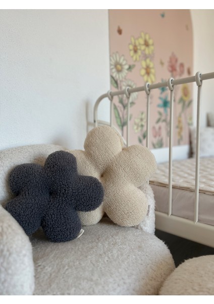 Flowers Bebek Çocuk Odası Çiçek Yastık 2'li