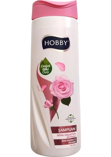Şampuan Gül Özlü Boyalı Saç 480 ml x 3 Adet