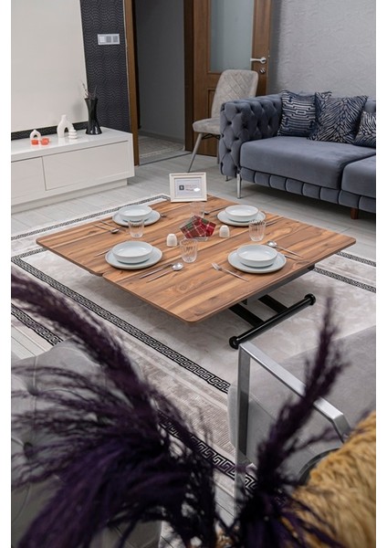 Home Üst Tabla Mdf Urartu Oval Köşe Alt Ayak Siyah Renk indirimleri